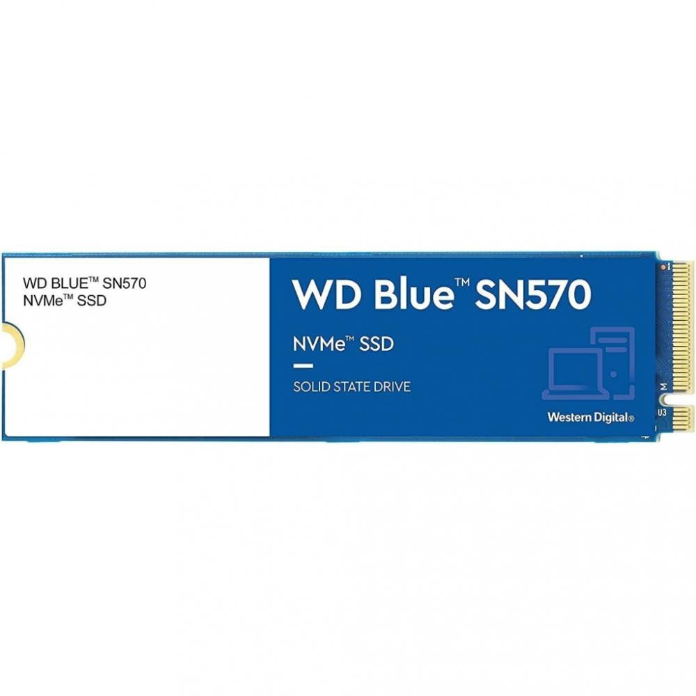 Накопитель SSD Western Digital WD Blue SN570 WDS100T3B0C 1ТБ M2.2280 NVMe PCIe Gen3 8Gb/s