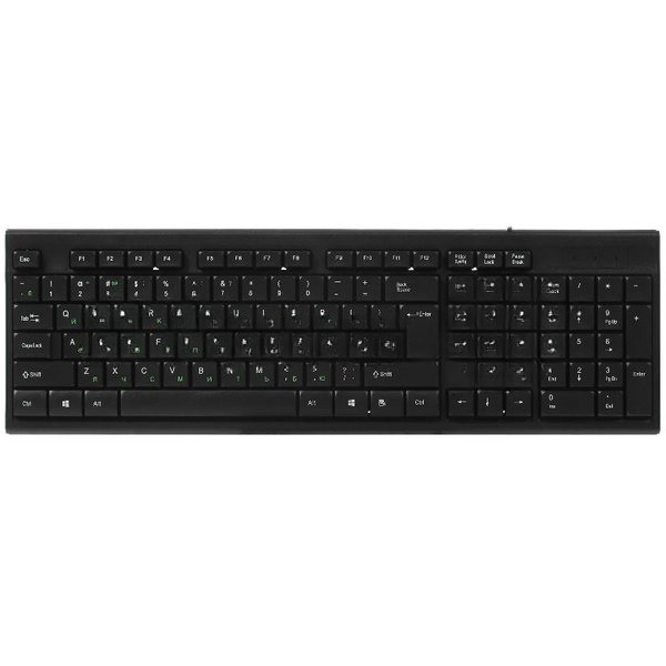 Клавиатура проводная Smartbuy ONE 114 USB черная (SBK-114U-K)