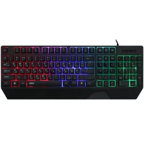 Клавиатура Qumo Twins K68 проводная, USB Type-A, чёрный
