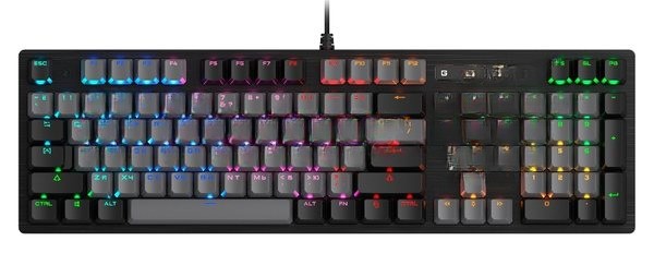 Клавиатура проводная A4Tech Bloody B828N USB черный/серый