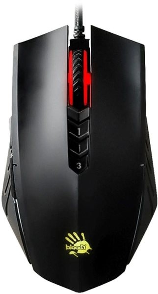 Мышь проводная A4Tech Bloody A70 черный, 6200 dpi, USB Type-A, кнопки - 8