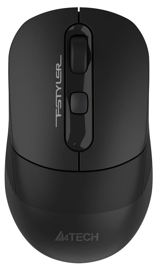 Мышь беспроводная A4Tech Fstyler FB10C черный, 2000 dpi, USB Type-A, Bluetooth / радиоканал, кнопки - 4