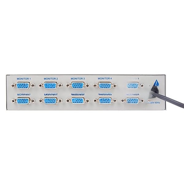 Делитель Rexant гнездо VGA на 8 гнезд VGA, 150 МГц, металл
