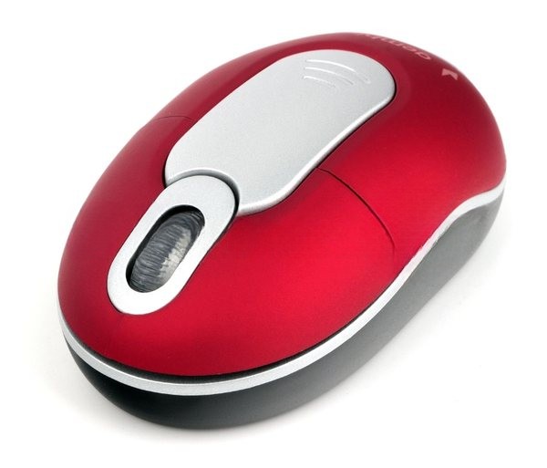 Мышь беспроводная Gembird MUSW-605 красный, 1200 dpi, радиоканал, USB, кнопки - 3