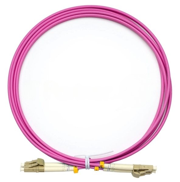 Патч-корд оптический Cabeus FOP-50-OM4-LC-LC-2m duplex LC-LC 50/125 мм OM4 2м LSZH