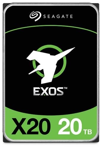 Жесткий диск Seagate HDD 20Tb 7200rpm Server Exos X20 HDD 512E/4KN (3.5" SAS 12Gb/s)