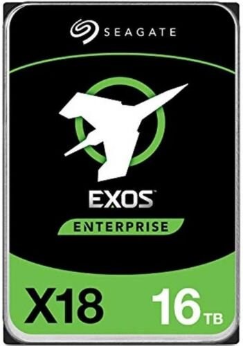 Жесткий диск HDD Seagate Exos X18 16Tb 7200rpm SATA 256Mb 3.5"
