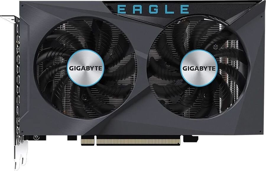 Видеокарта Gigabyte AMD Radeon RX 6500 XT Eagle, 4 GB GDDR6, 64 bit, DisplayPort, HDMI, GPU 2310 MHz