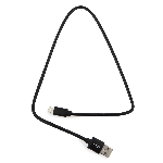 Кабель Cablexpert для Apple CC-S-APUSB01Bk-0.5M, AM/Lightning, серия Silver, длина 0.5м, черный, блистер