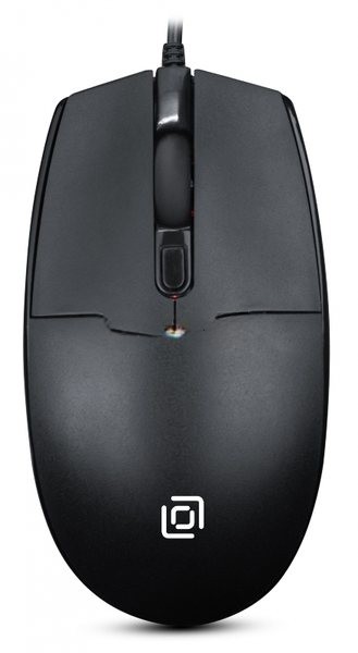 Мышь проводная Oklick 147M V2 черный, 2000 dpi, USB, кнопки - 4