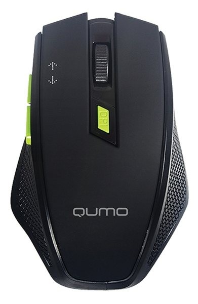 Мышь беспроводная Qumo Office Prisma Black M85 черный, 2400 dpi, радиоканал, USB, кнопки - 7