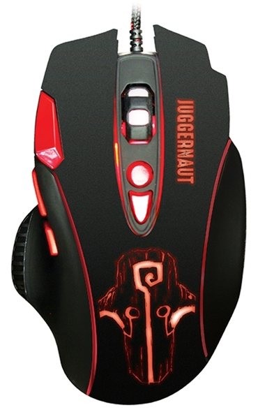 Мышь проводная Qumo PRO Series Juggernaut M84 черный, 6400 dpi, USB, кнопки - 8