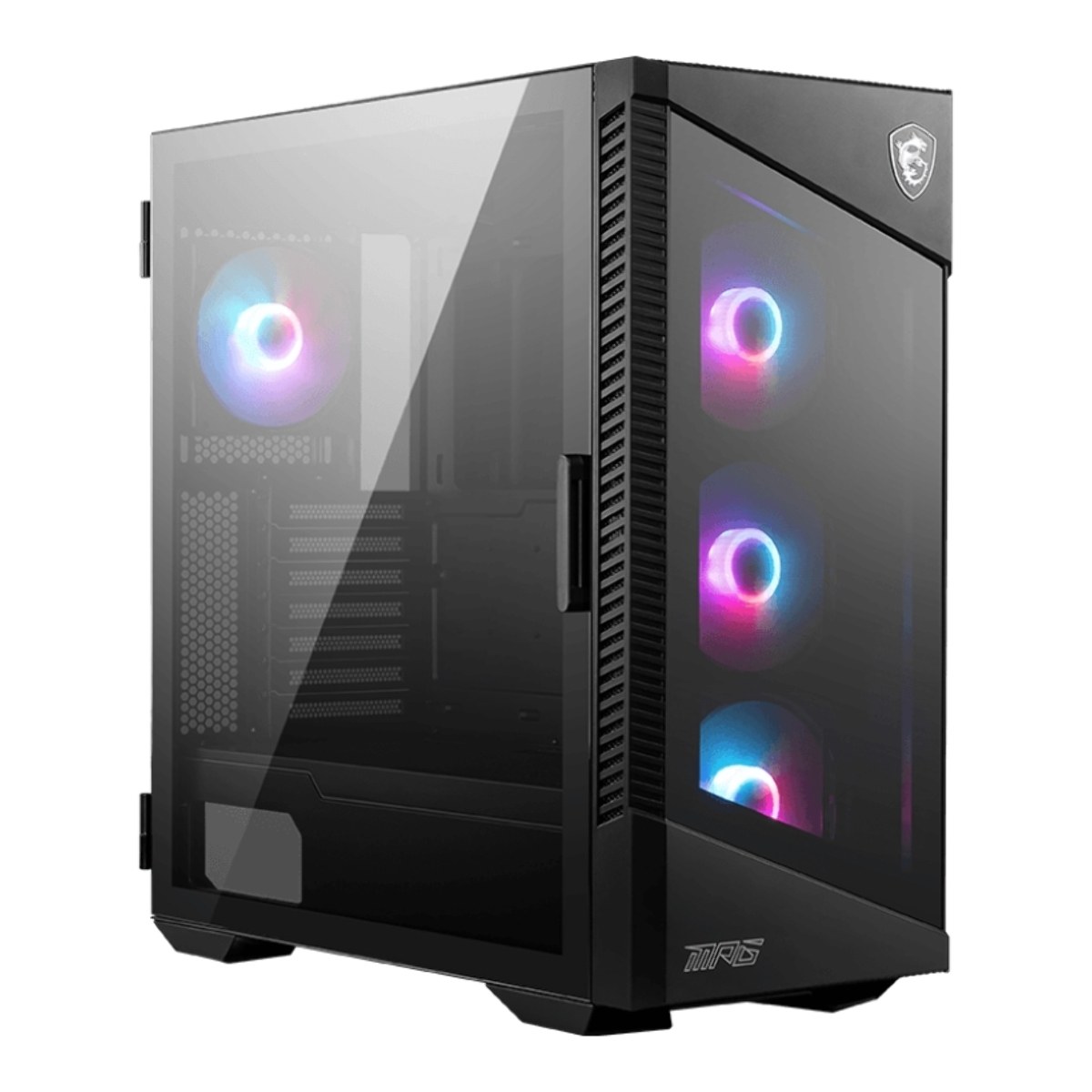 Компьютерный корпус MSI MPG VELOX 100R 2xUSB 3.0, 1xType C, 4x120мм ARGb Fan, ARGb Control Board, Tempered Glass Window, Glass Front Panel, Brown Box (829315)