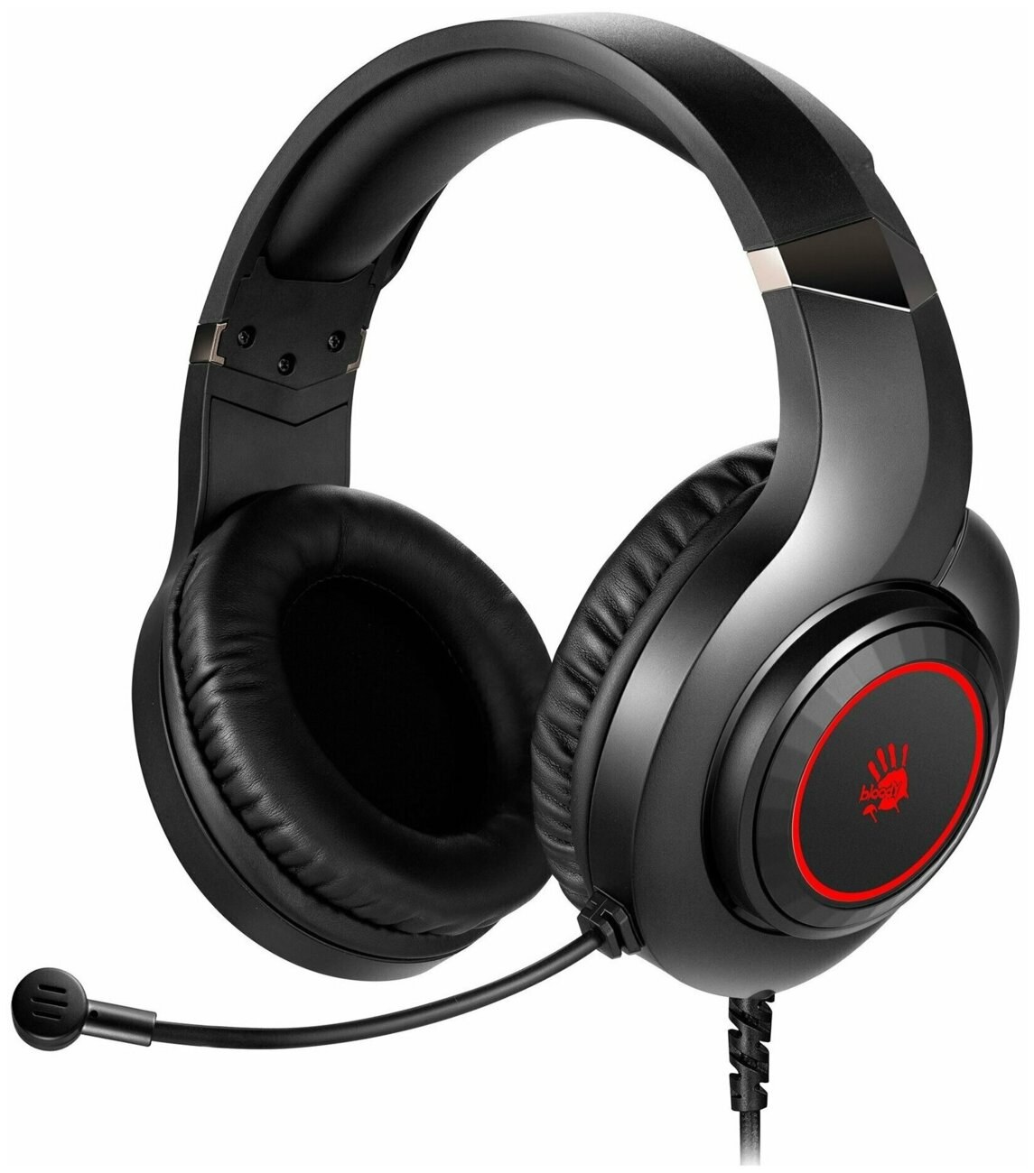 Гарнитура Bloody G220S чёрный, проводная, подсветка