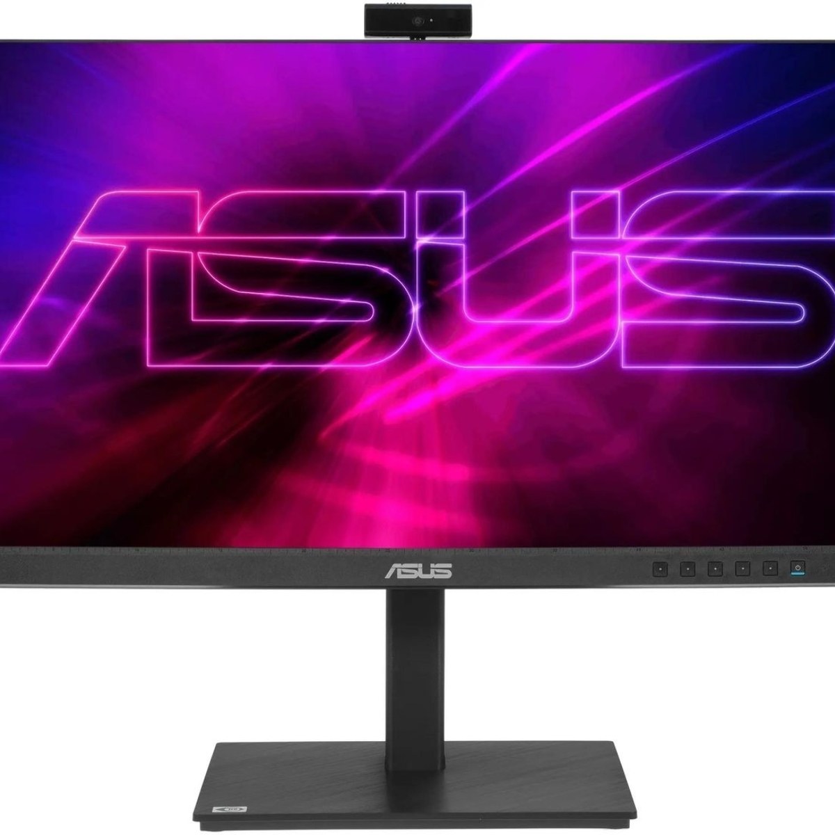 Монитор 23.8" ASUS BE24EQSK IPS 1920x1080, 60 Гц, 5 мс, 16:9, 300 кд/м², HDMI, DisplayPort, VGA, встроенные динамики, веб-камера, черный