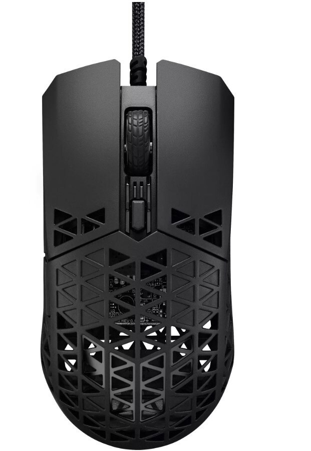 Мышь проводная ASUS TUF Gaming M4 Air черный, 16000 dpi, USB, кнопки - 6