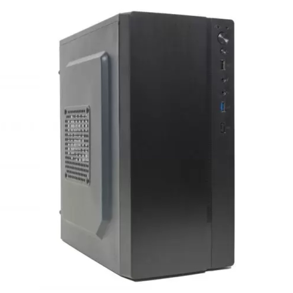 Компьютерный корпус mATX Filum T05 черный, без БП, USB 3.0