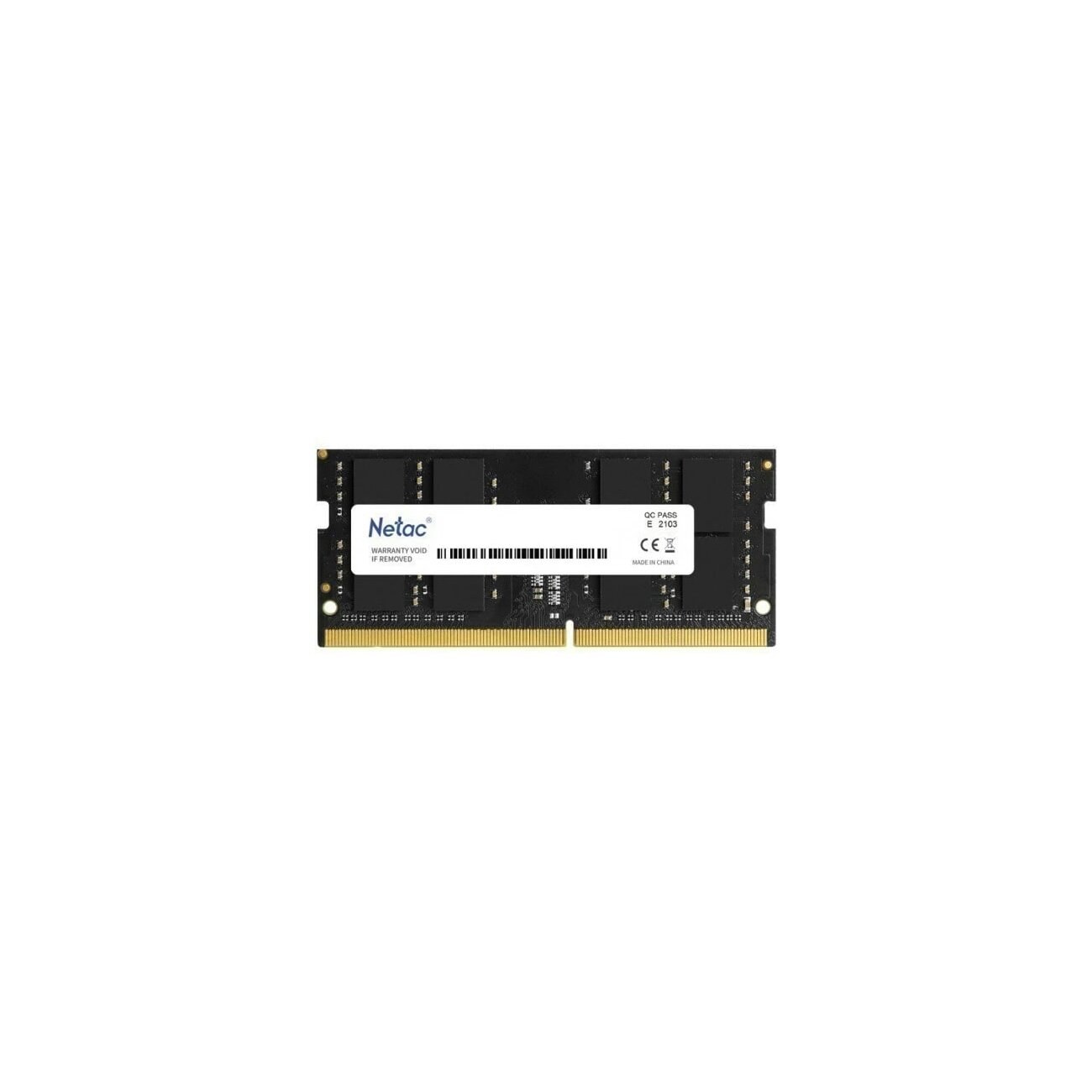 Оперативная память NETAC Basic, DDR5, 16GB (1x16GB), 4800MHz, CL40, SO-DIMM