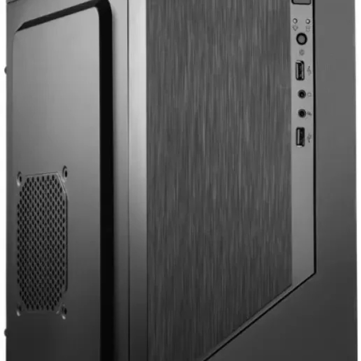 Компьютерный корпус Сase Forza mATX, 450W, 2xUSB 2.0, Black, w/o FAN, 12 см fan PSU, power cord