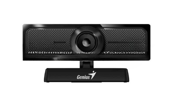 Веб-камера Genius WideCam F100 V2 1920x1080, 30 кадр/с, USB Type-A, микрофон, универсальное крепление