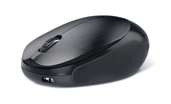 Мышь беспроводная NX-9000BT V2 стальной металлик (Iron Gray), Bluetooth 4.0, встроенная Li-polymer battery (320mAh)