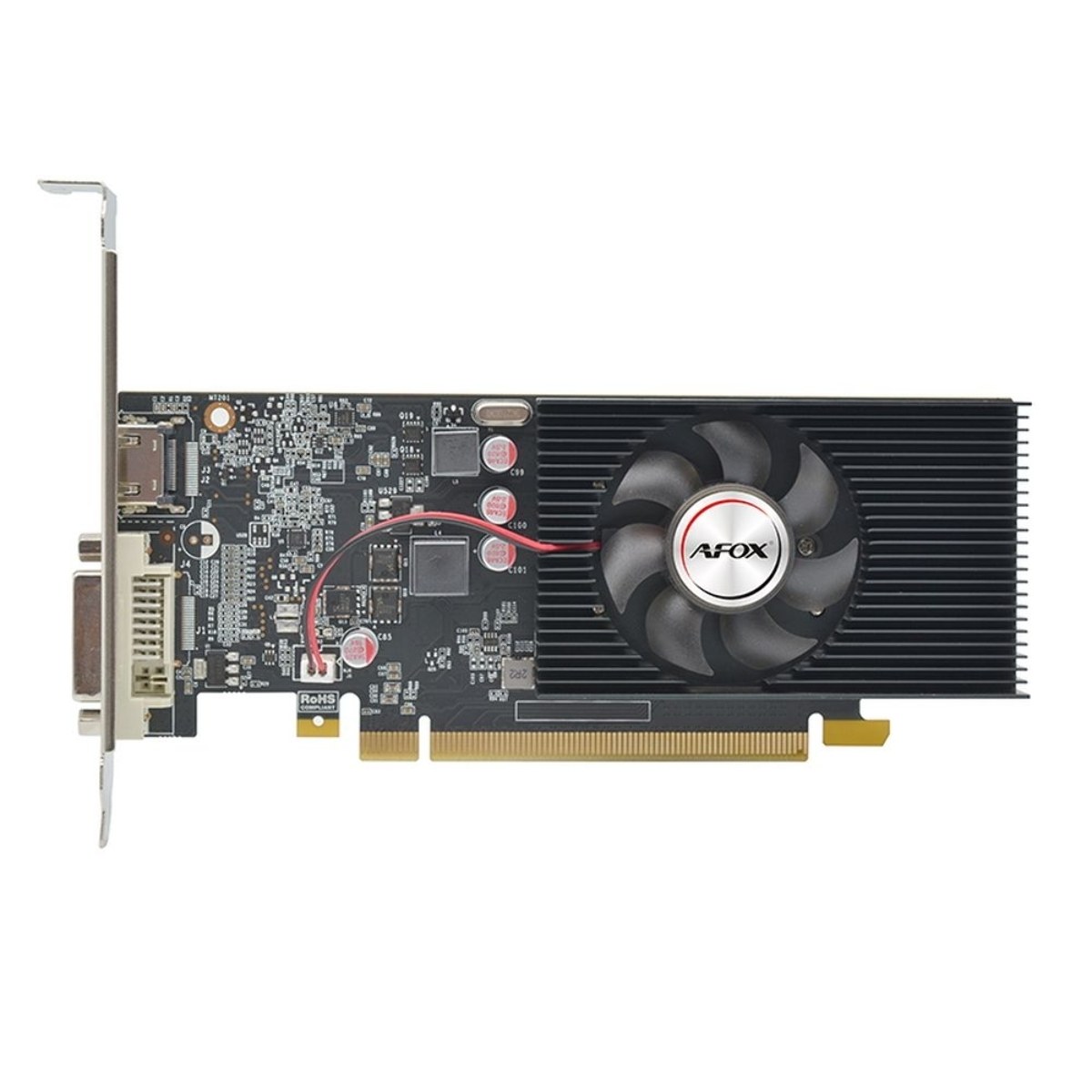 Видеокарта GT1030 2Gb GDDR5 64BIT DVI HDMI LP SINGLE FAN RETAIL (780087)