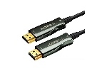 Кабель HDMI Wize AOC-HM-HM-15M оптический, 15 м, 4K/60HZ 4:4:4, v.2.0, ARC, 19M/19M, HDCP 2.2, Ethernet, черный, коробка