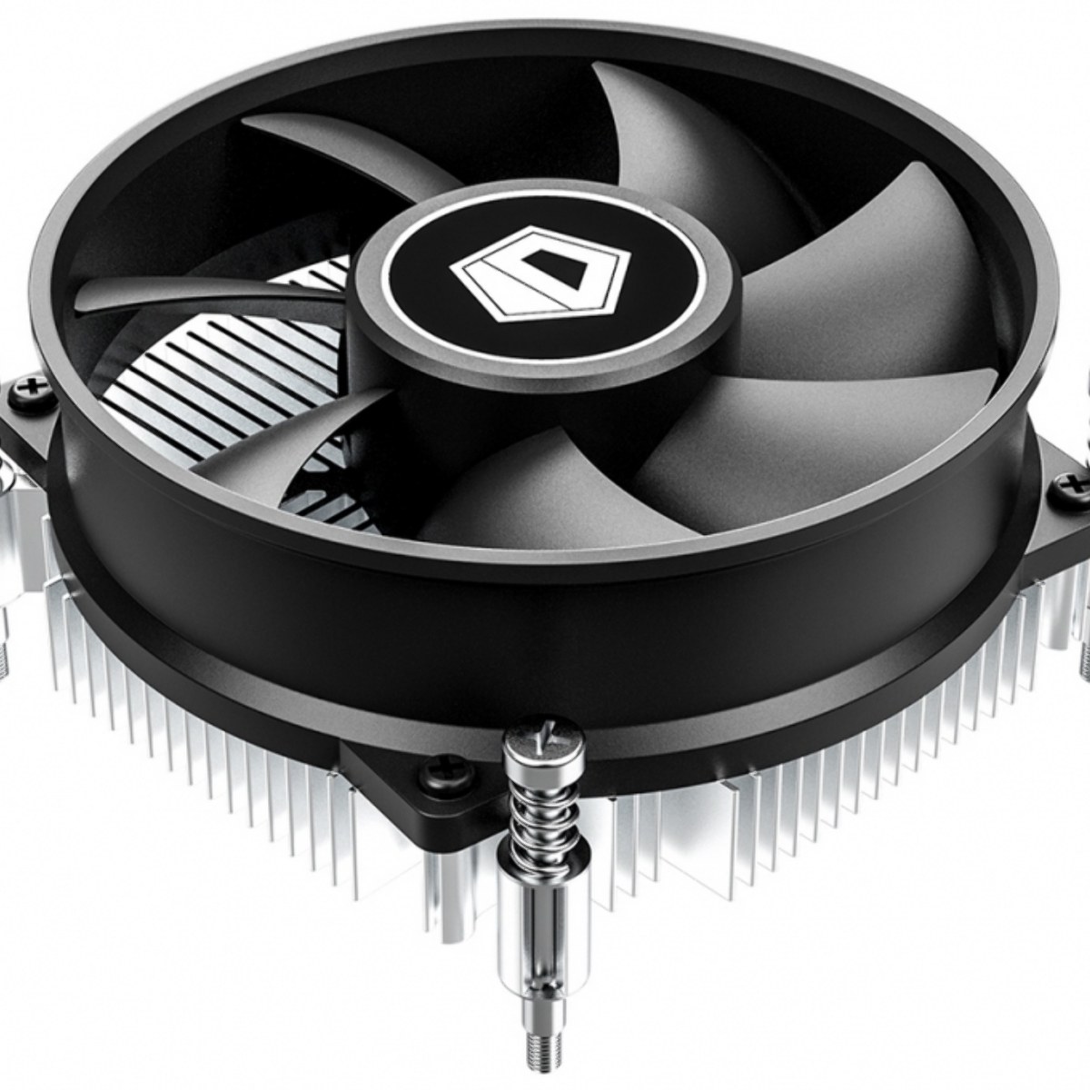 Кулер ID-COOLING DK-17 PWM серебристый/черный 92мм алюминий 2200rpm 26db 4-pin 65W 42мм