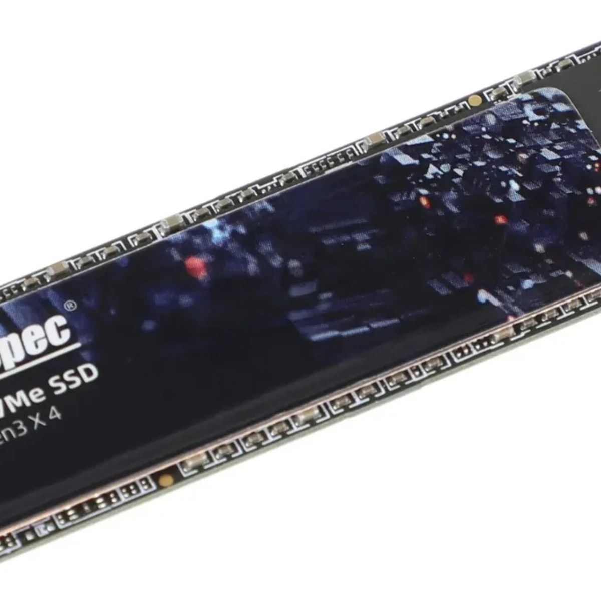 Накопитель SSD KingSpec NE-256, 256Gb, M.2 2280, PCIe 3.0 x4, NVMe, R/W 2000/1300