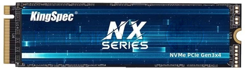 Накопитель SSD KingSpec NX-256, 256Gb, PCIe 3.0 x4, M.2 2280, NVMe, R/W 3400/3100