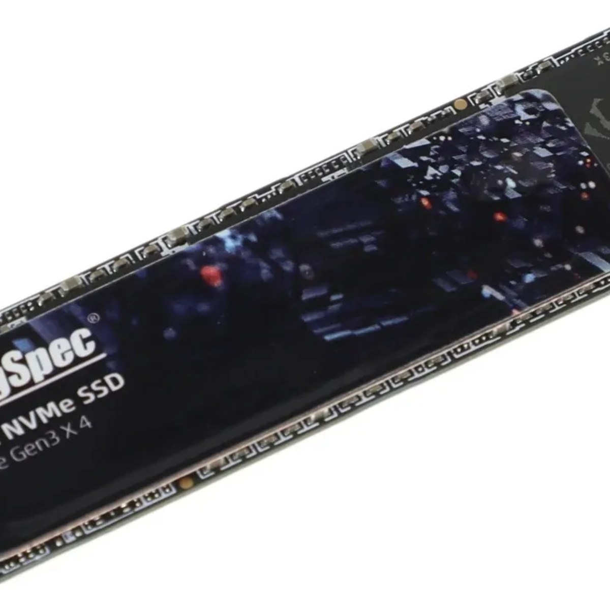 Накопитель SSD KingSpec NE-512, 512Gb, M.2 2280, PCIe 3.0 x4, NVMe, R/W 2400/1700