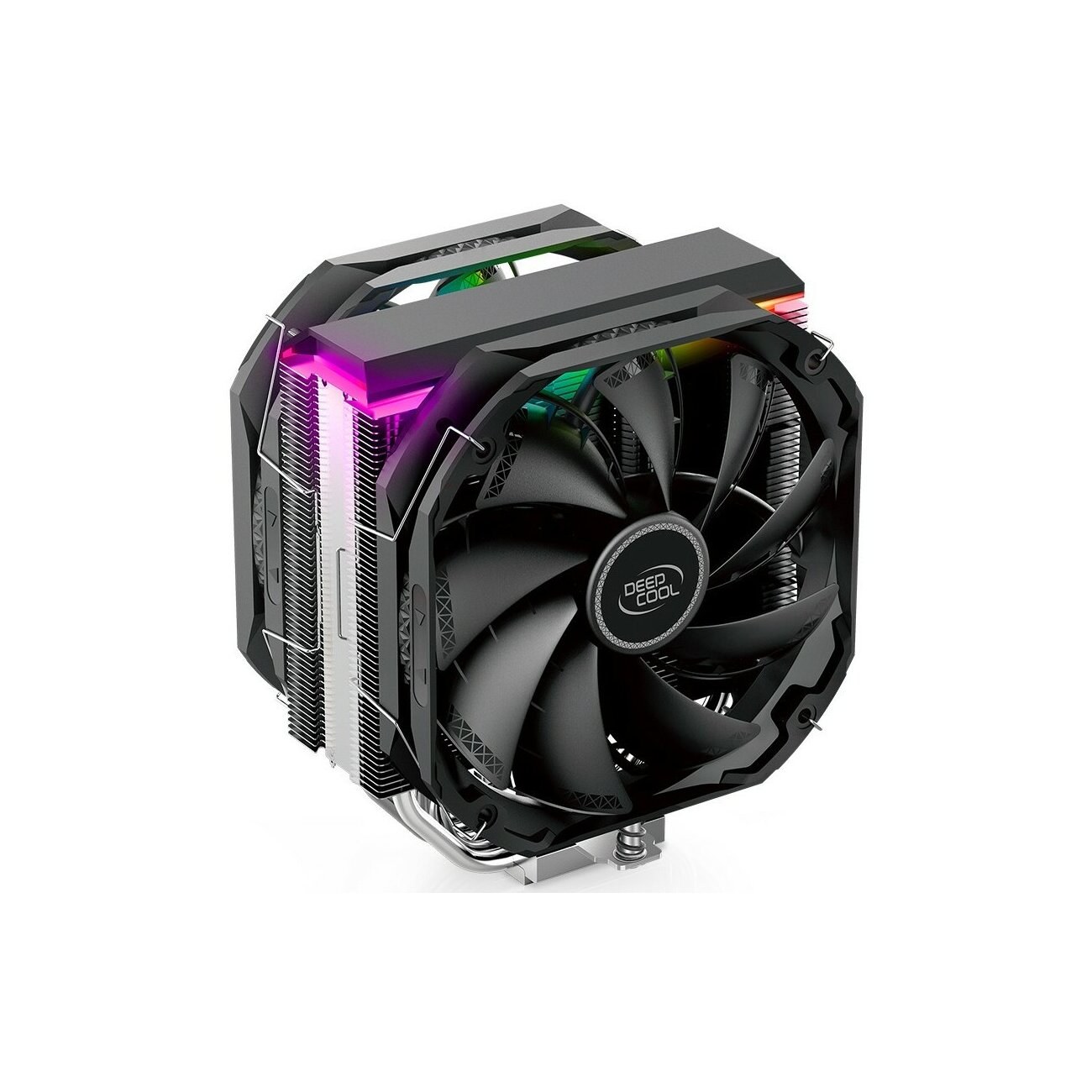Кулер для процессора DEEPCOOL AS500 PLUS черный, 140 мм, алюминий/медь, 1200 об/мин, 29.2 дБ, 4 pin, 220 Вт, 164 мм