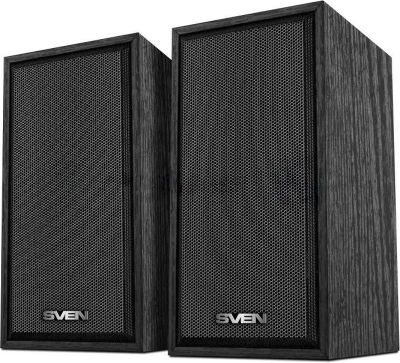 Акустическая система SVEN SPS-509 2.0 (2x3W, USB+БП) дерево, черный