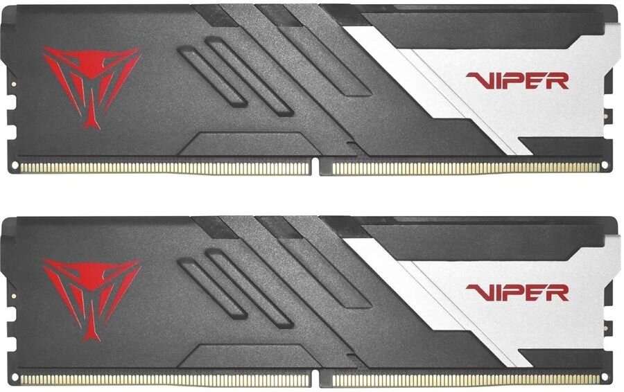 Оперативная память Patriot Viper Venom, DDR5, 32GB (2x16GB), 5600MHz, CL36, DIMM, с радиатором, черный