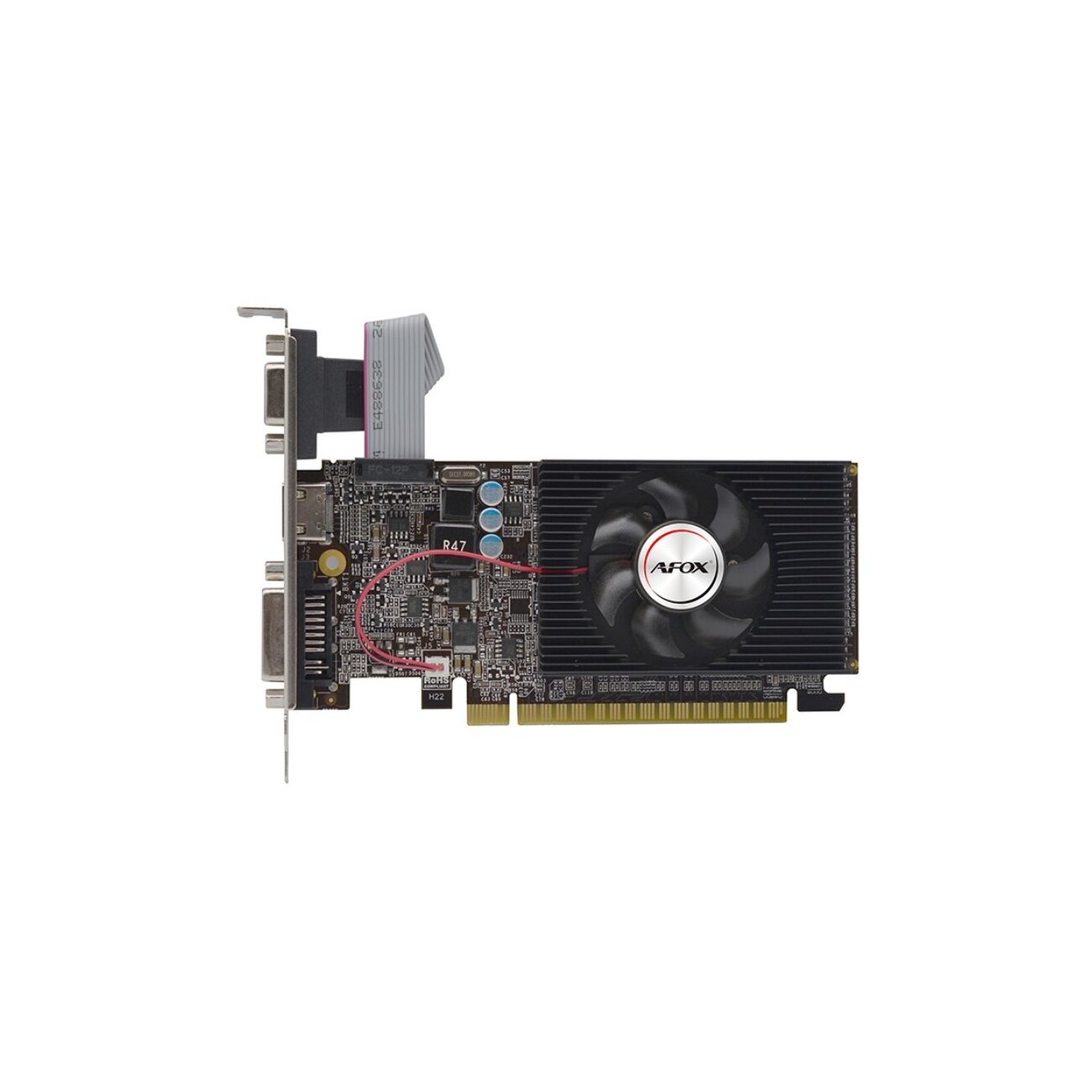 Видеокарта AFOX GT610 2Gb DDR3 NVIDIA Geforce PCIE16 AF610-2048D3L7-V6