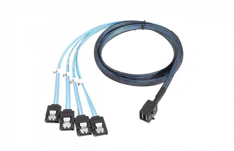 Кабель CBL-SFF8643-SATASB-10M, 1 metre cable, SFF8643 to X4 SATA