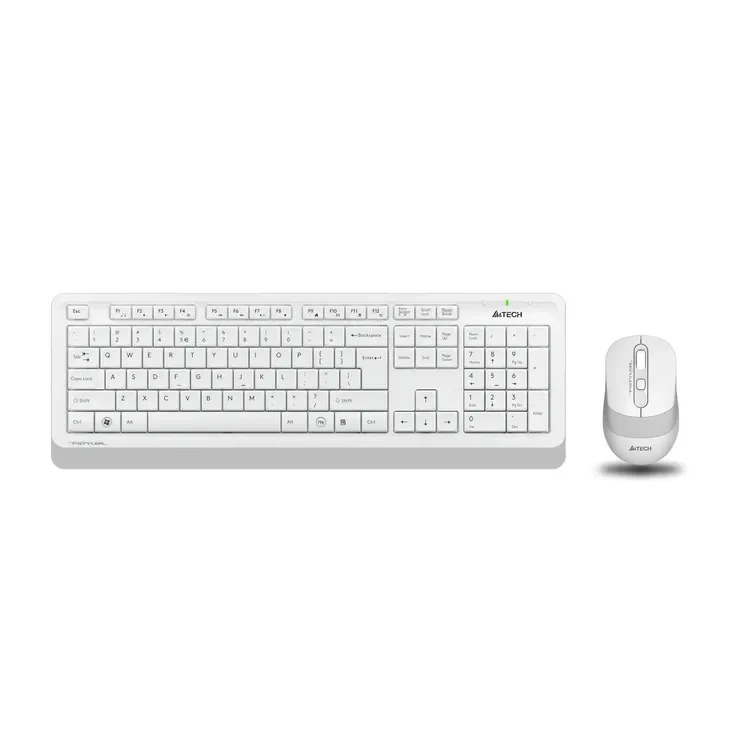 Комплект клавиатура+мышь A4Tech FStyler FB2535C беспроводной, USB + Bluetooth, 2000 DPI, черный