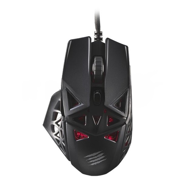 Мышь проводная Mad Catz M.O.J.O. M1 черный, 12000 dpi, USB, кнопки - 8