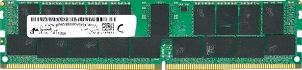 Оперативная память 32GB Micron DDR4 3200 RDIMM Server Memory MTA36ASF4G72PZ-3G2 ECC, Reg, CL22, 1.2V, 2GBx4, RTL