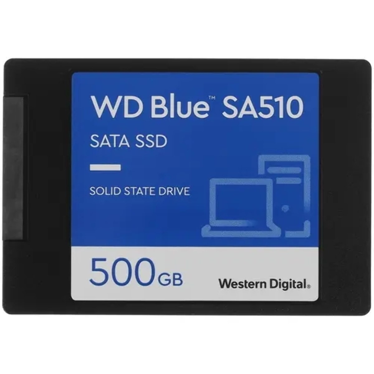 Накопитель SSD WD Blue SA510 WDS500G3B0A, 500GB, SATA III, 2.5", R/W 560/510