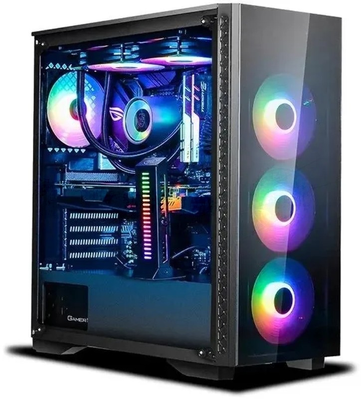 Компьютерный корпус Deepcool MATREXX 50 черный без БП ATX 1x120мм 2xUSB 2.0 1xUSB 3.0 audio bott PSU