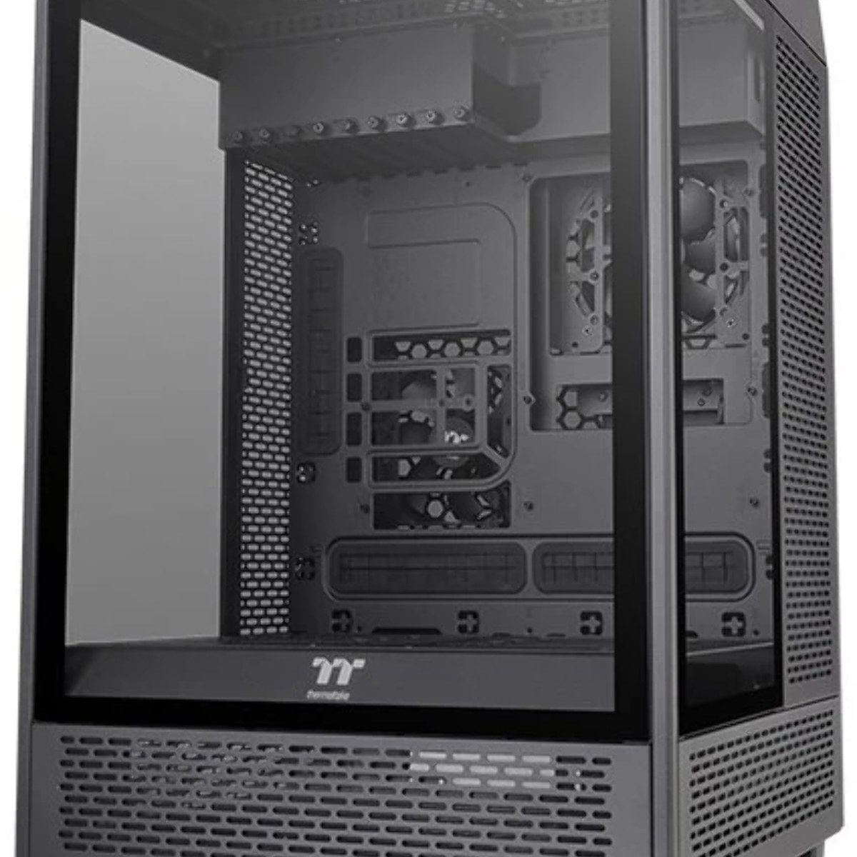Компьютерный корпус Thermaltake The Tower 500 черный без БП ATX 1x120мм 3x140мм 4xUSB 3.0 2xUSB3.1 audio bott PSU