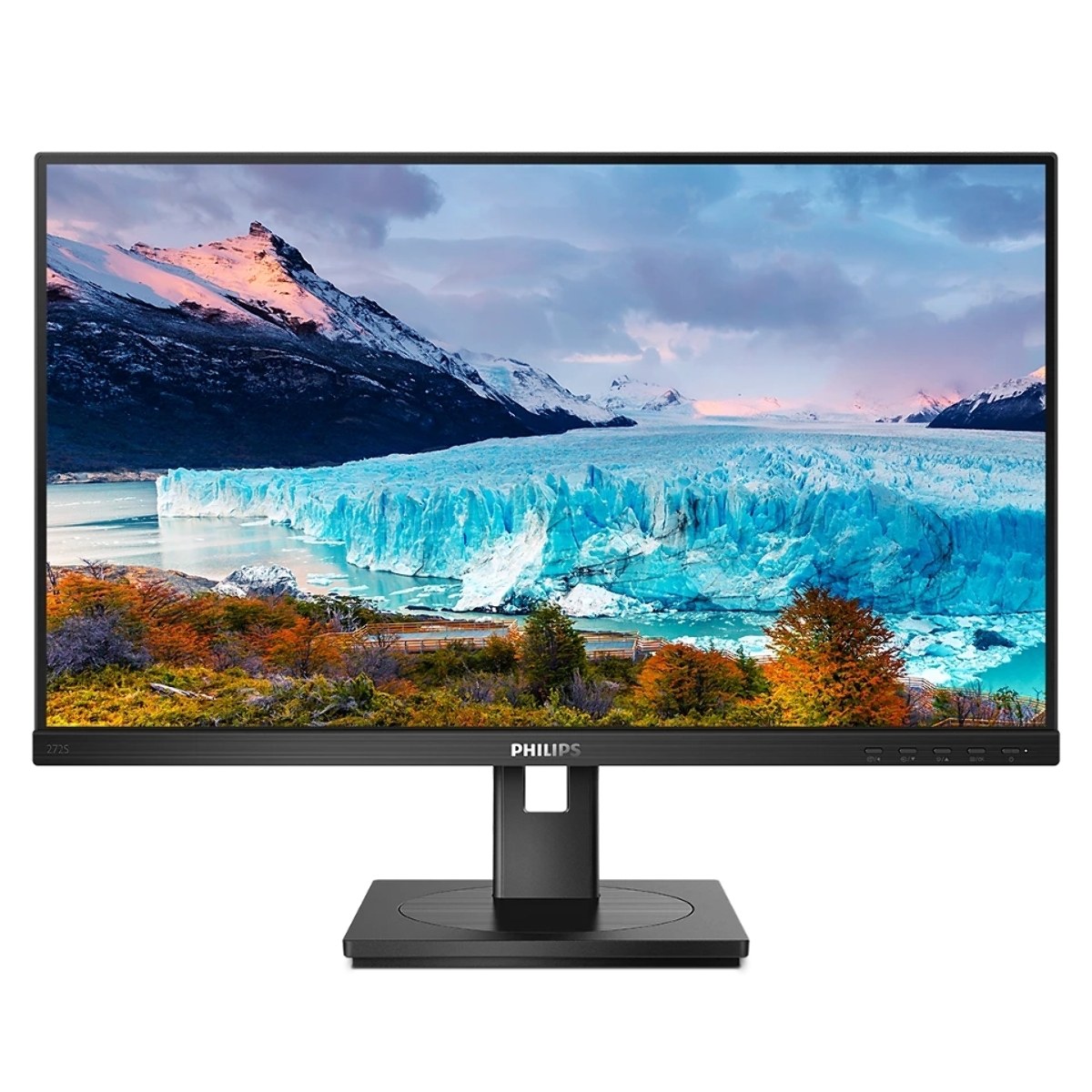 Монитор 27" Philips 272S1M(00/01) IPS 1920x1080, 75 Гц, 4 мс, 16:9, 300 кд/м2, 1xHDMI, 1хDP, 4xUSB, черный