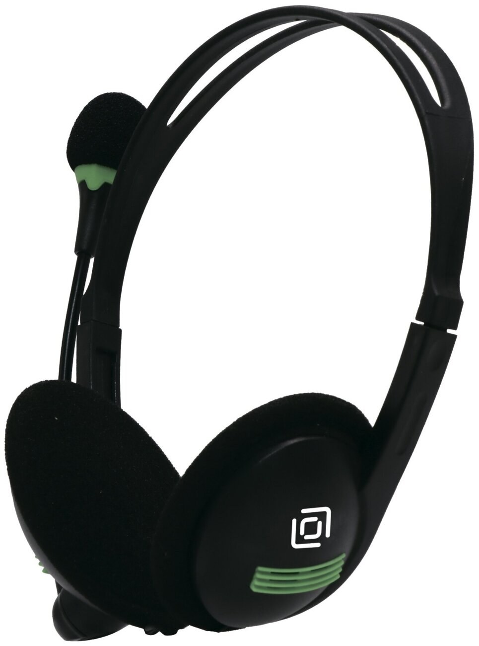 Гарнитура Oklick HS-M100 чёрный, проводная, 3.5 мм