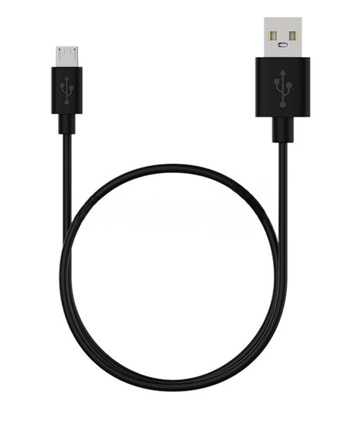 Кабель Maxvi MC-01 plus black USB-A - microUSB, 2A ток макс. нагрузки 2А, макс. напряжение 5V; стандарт USB 2.0; длина 1.2м, материал PVC, черный