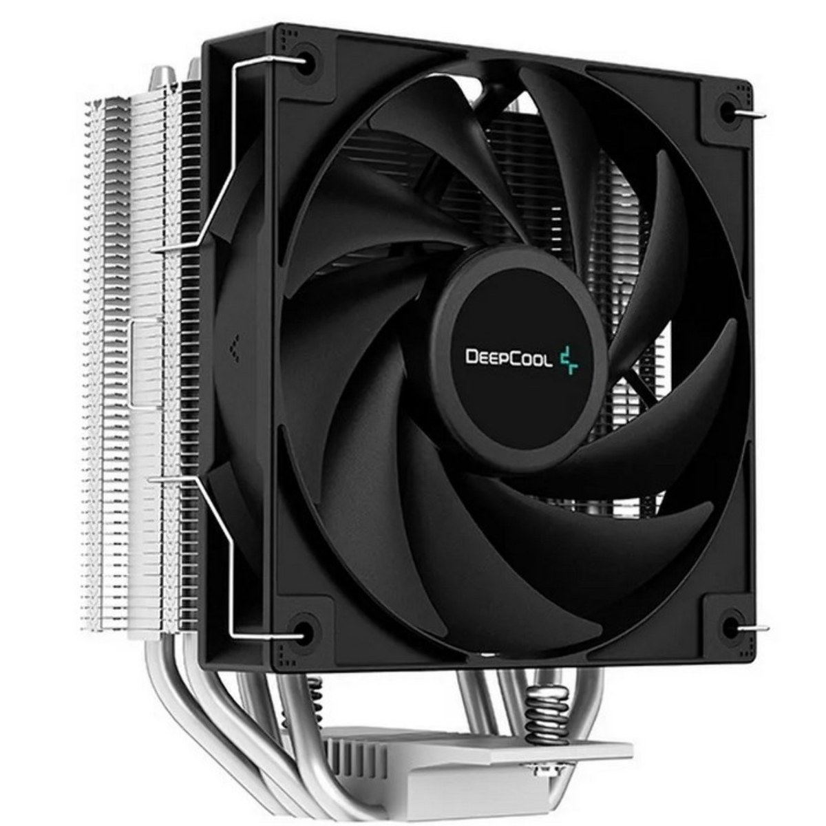 Кулер для процессора DEEPCOOL AG400 черный, 120 мм, алюминий/медь, 2000 об/мин, 31.6 дБ, 4 pin, 220 Вт, 150 мм