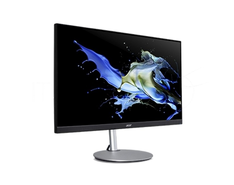 Монитор 23.8" Acer CB242Ysmiprx IPS 1920x1080 75Hz 250cd/m2 16:9 1ms, VGA, HDMI, DP, Height adj, Pivot, Tilt, Swivel, Speakers, Black,Silver