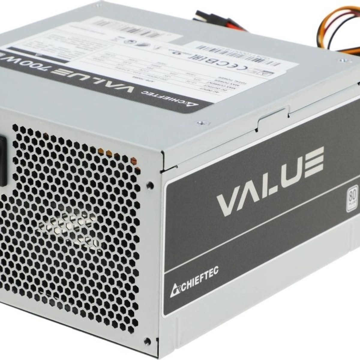 Блок питания Chieftec APB-700B8, 700Вт, 80 PLUS, 120мм, серебристый