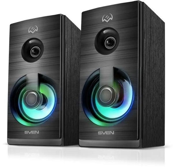 Акустическая система SVEN SPS-512 2.0 черные