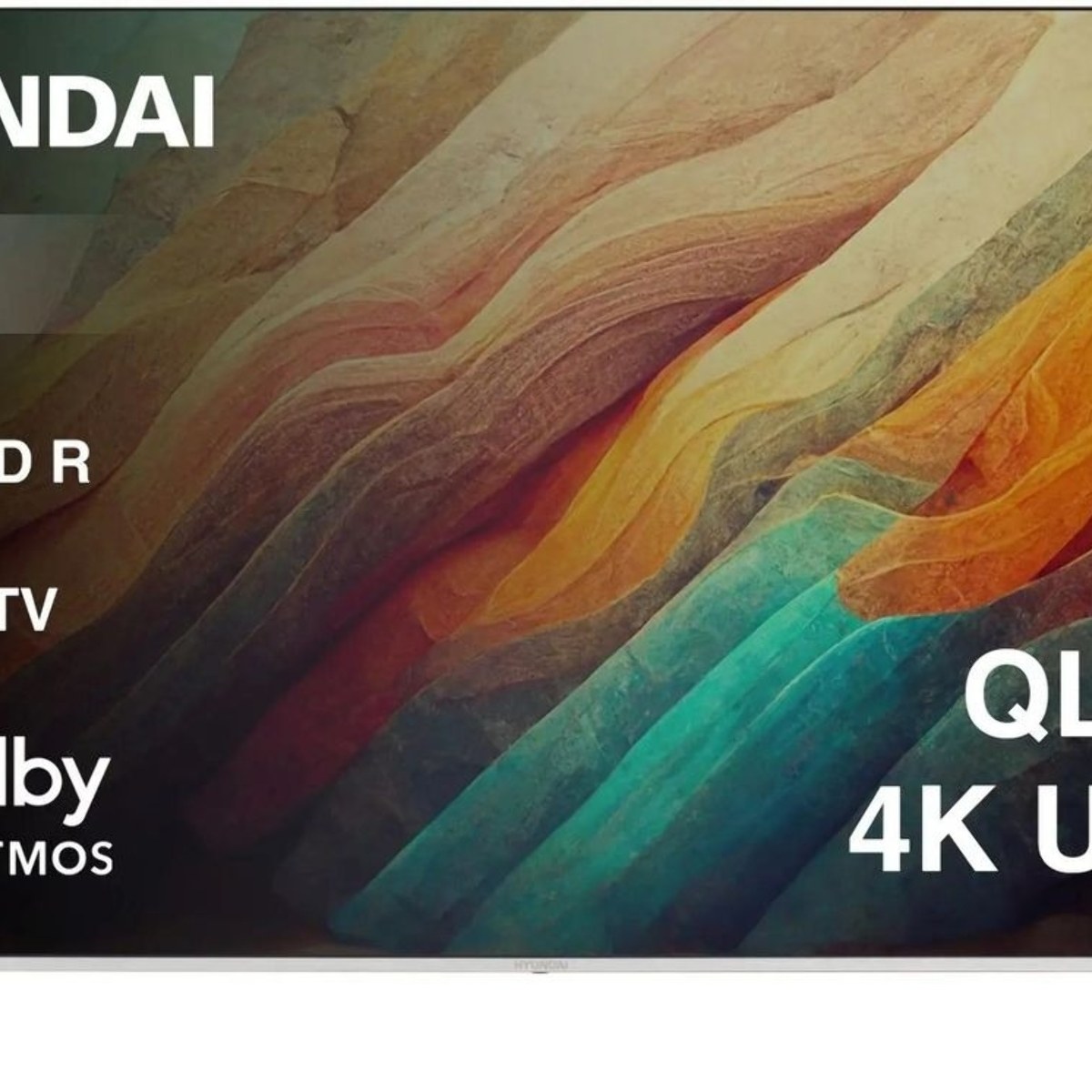 Телевизор Hyundai 50" H-LED50QBU7500 черный QLED UHD 60Hz Smart TV